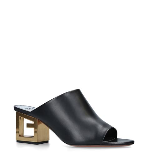 givenchy logo heel mules|Givenchy mules for women.